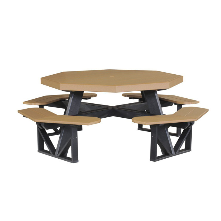 Hesiodos 8 Person Octagonal Outdoor Dining Set with Cushions